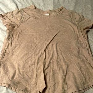 Extra Large Tan Old Navy Everywear T-Shirt